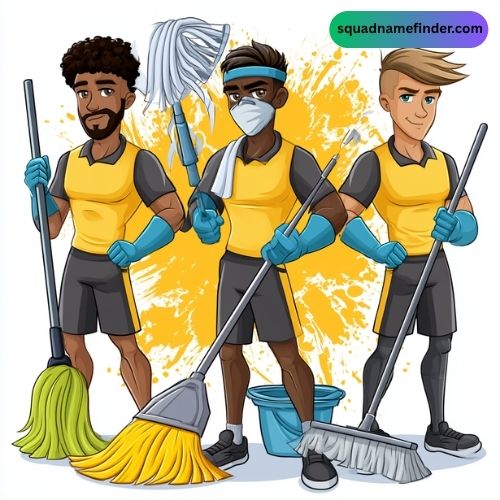 Clever Cleaning-Themed Football Team Names