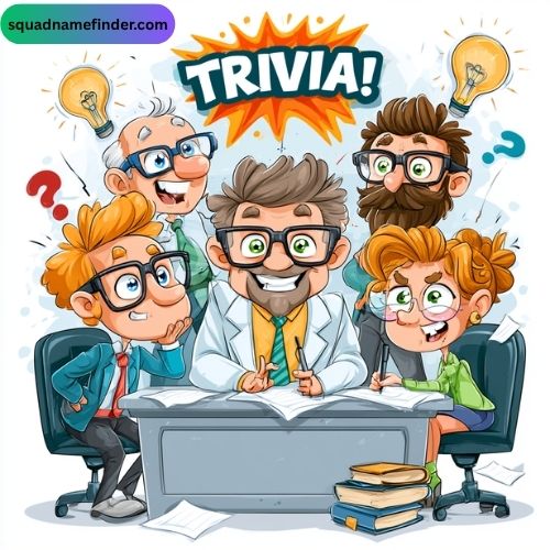 Funny Good Team Names for Trivia