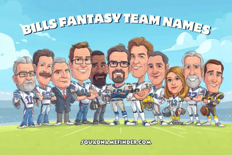 bills fantasy team names