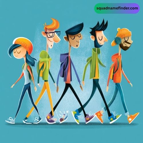 clever walking team names