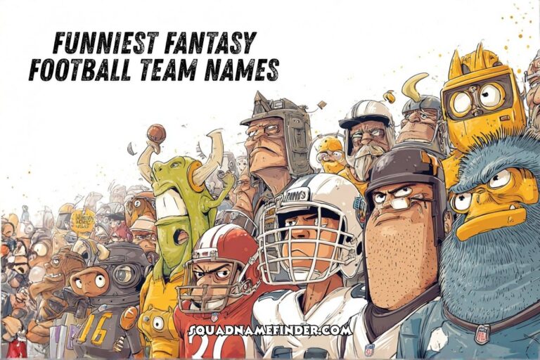 funniest fantasy football team names