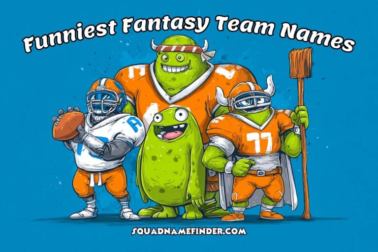 funniest fantasy team names