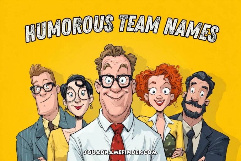 humorous team names