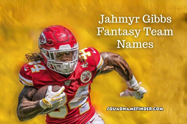 jahmyr gibbs fantasy team names