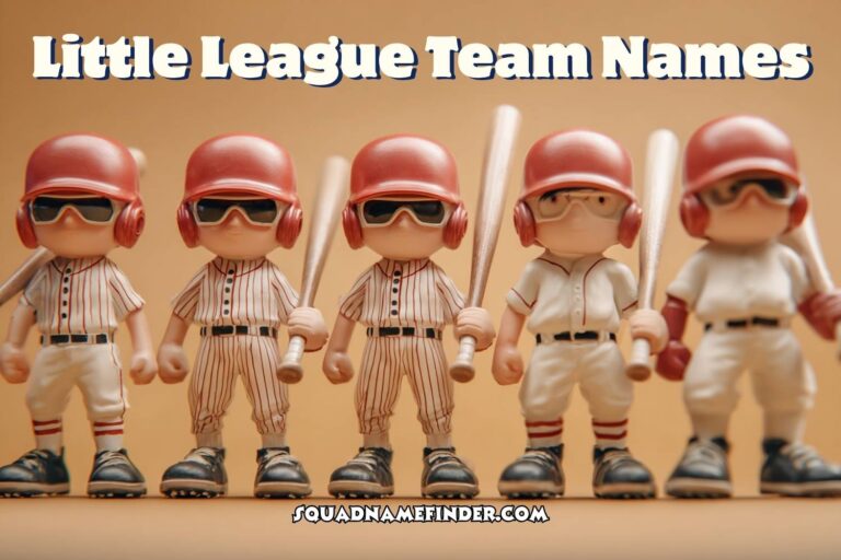 little league team names