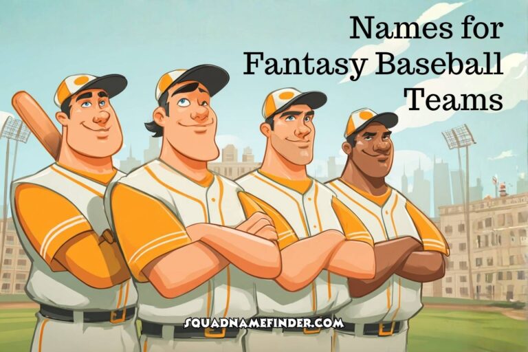 names for fantasy baseball teams