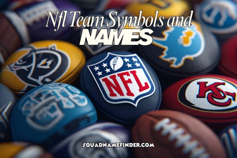 nfl team symbols and names