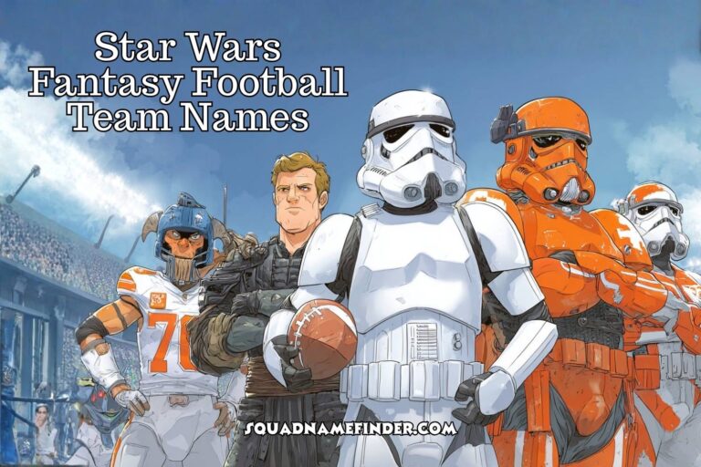 star wars fantasy football team names