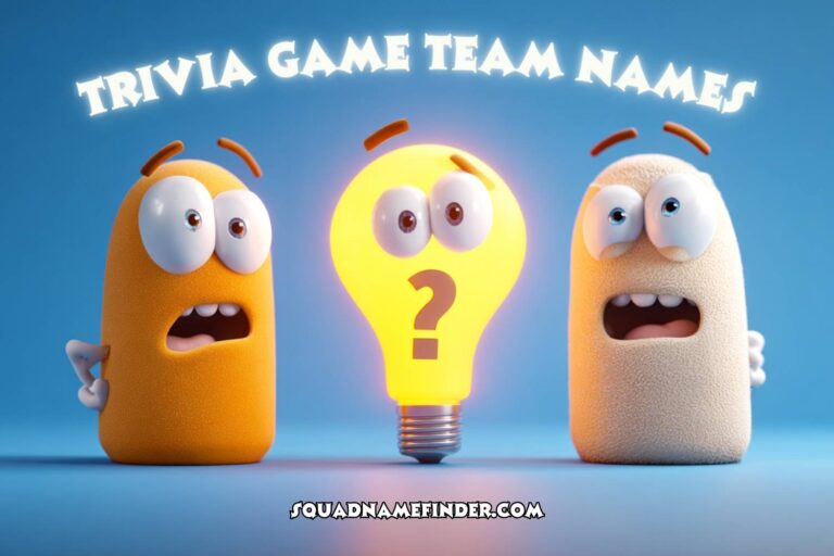 trivia game team names