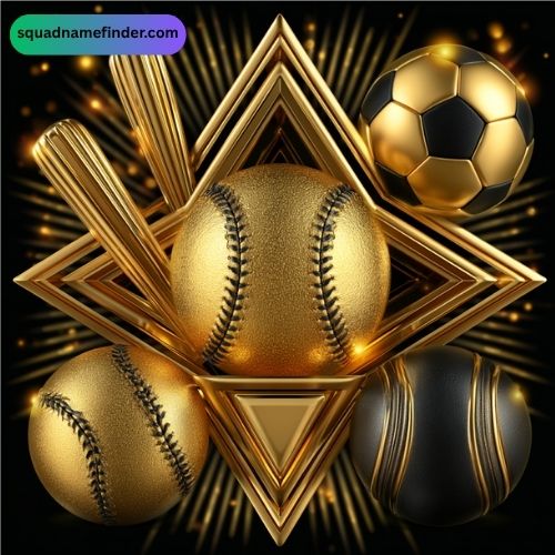 unique sports team names with gold