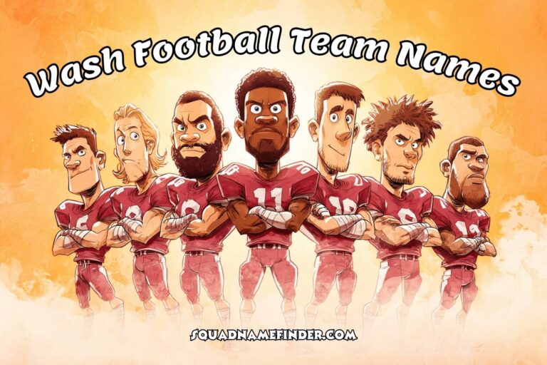 wash football team names