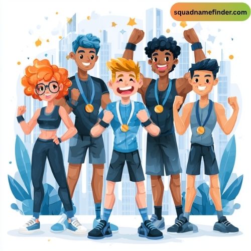 Best Fitness Challenge Team Names