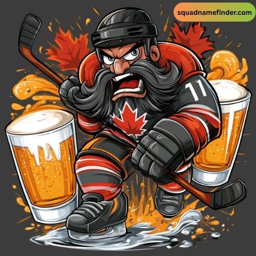 Clever Beer League Hockey Team Names