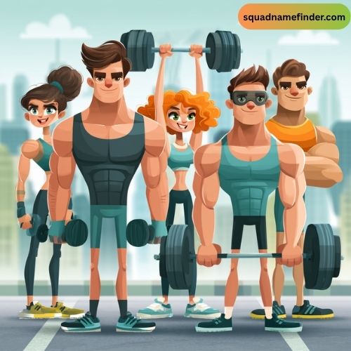 Creative Fitness Challenge Team Names