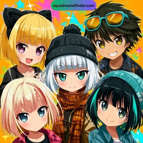 Cute Anime Team Names