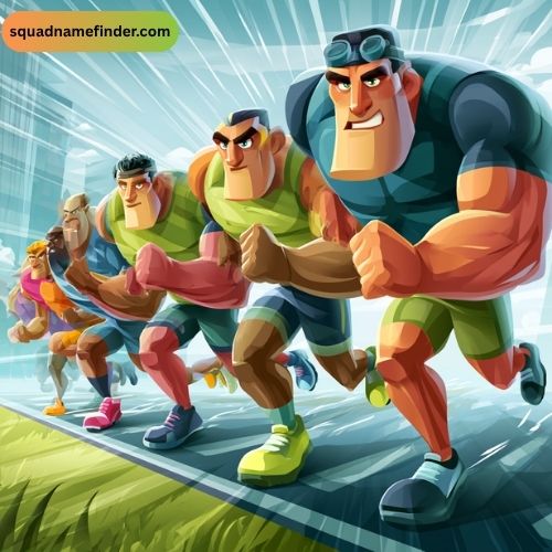 Funny Fitness Challenge Team Names