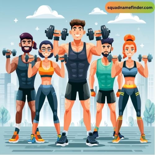 Motivational Fitness Challenge Team Names