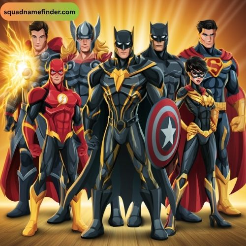 Powerful Superhero Team Names
