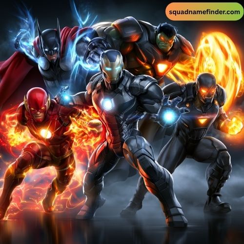 Powerful Superhero Team Names