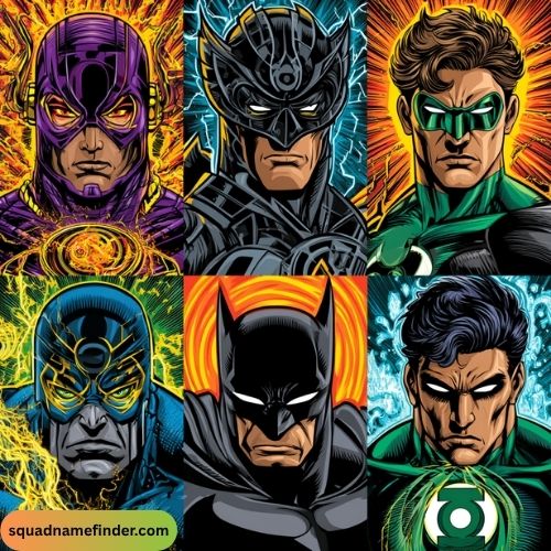 Superhero-Inspired DC Team Names