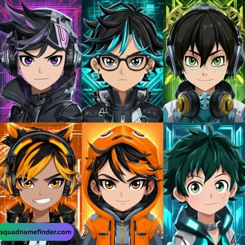 Top Anime Team Names