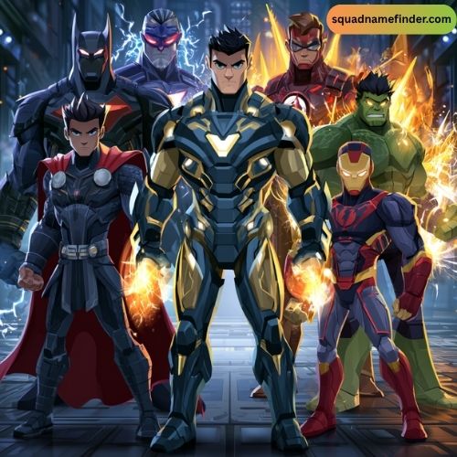 Top Superhero Team Names