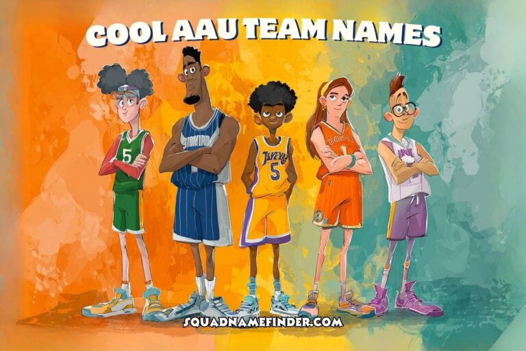 cool aau team names