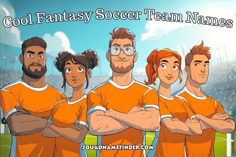 cool fantasy soccer team names