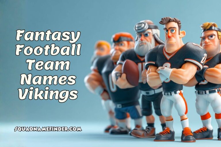 fantasy football team names vikings