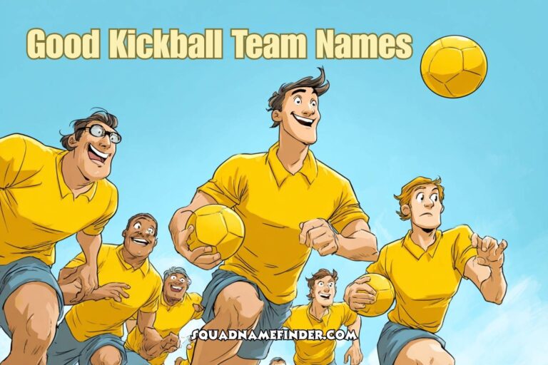 good kickball team names