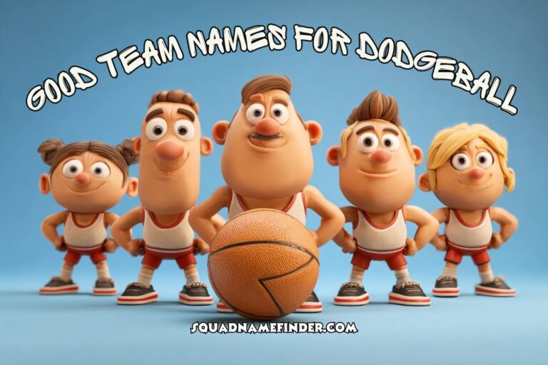good team names for dodgeball