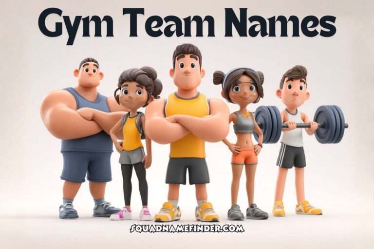 gym team names