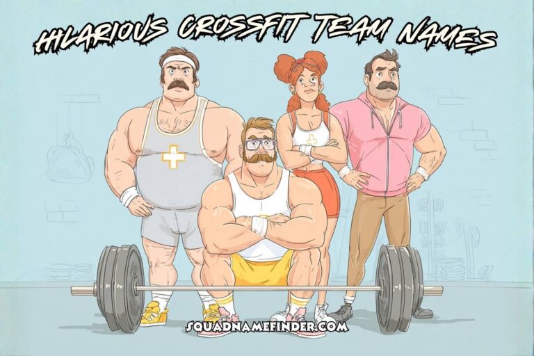 hilarious crossfit team names