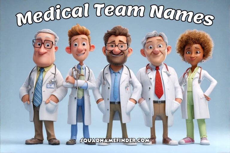 medical team names