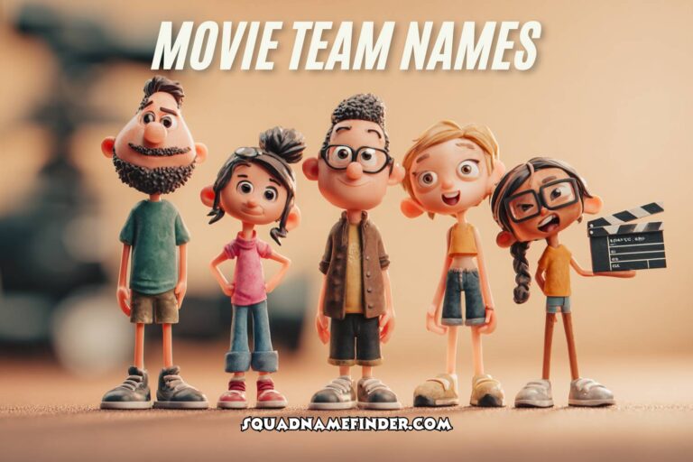 movie team names