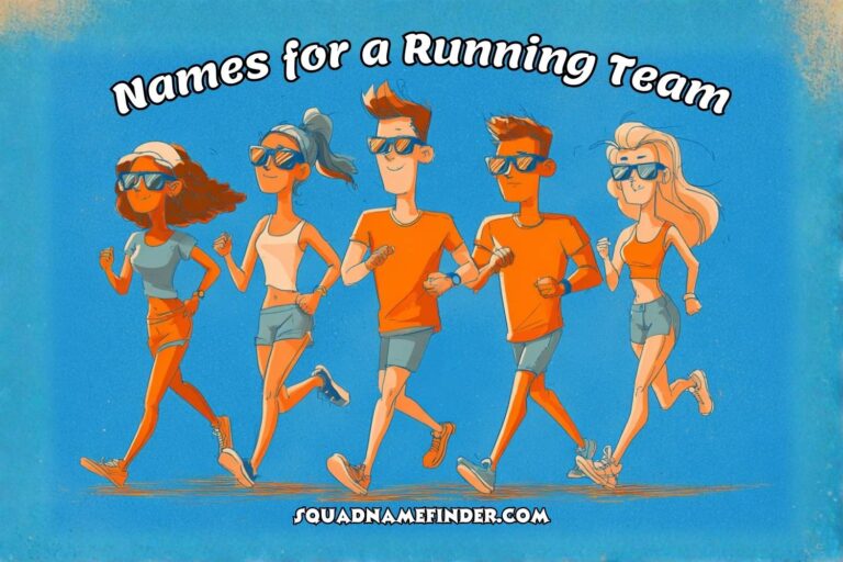 names for a running team
