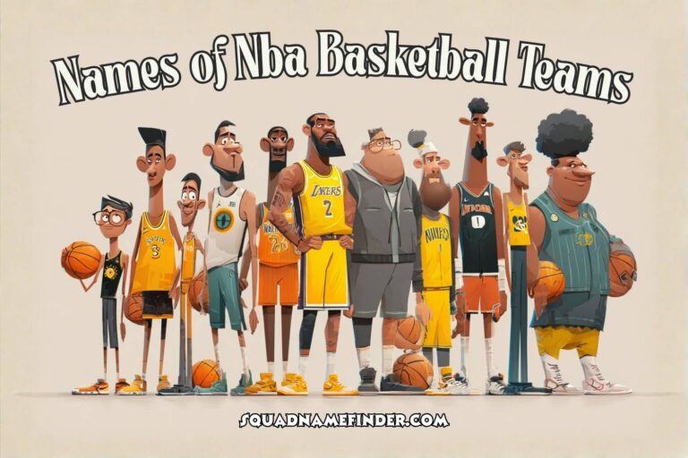 names of nba basketball teams