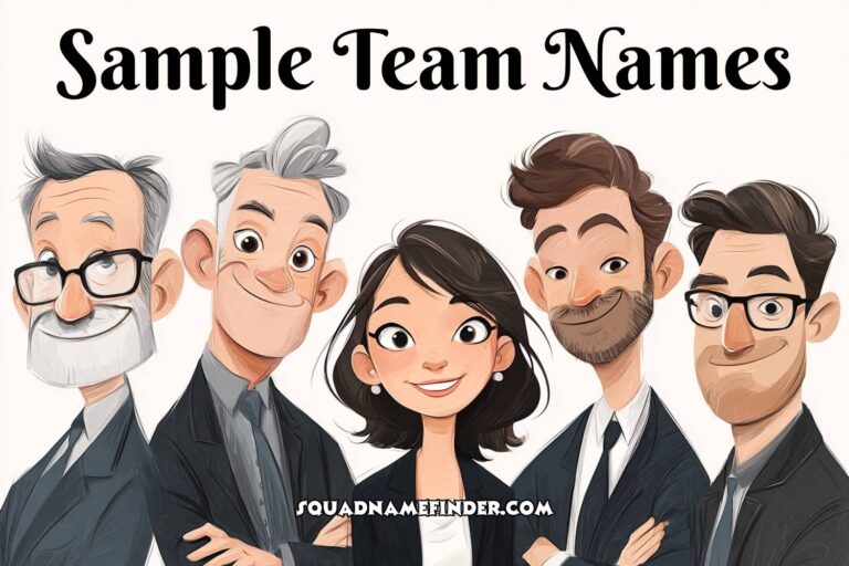 sample team names