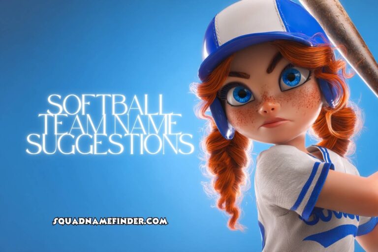 softball team name suggestions