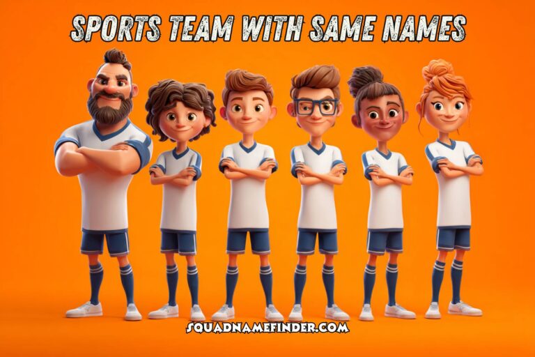 sports team with same names