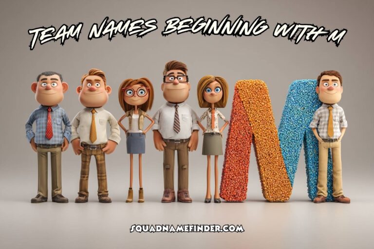 team names beginning with m