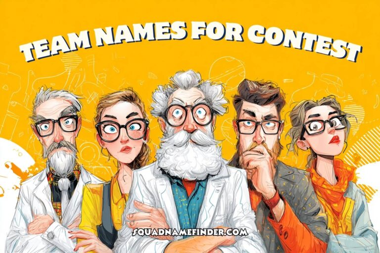 team names for contest