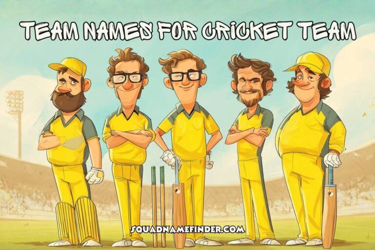 team names for cricket team