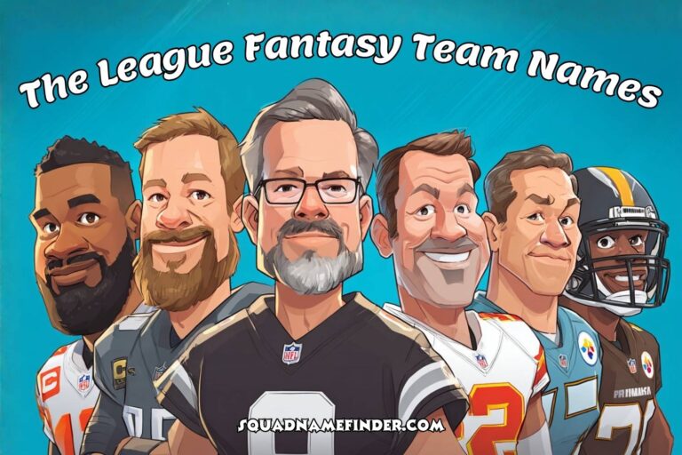 the league fantasy team names