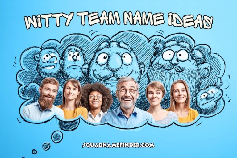 witty team name ideas